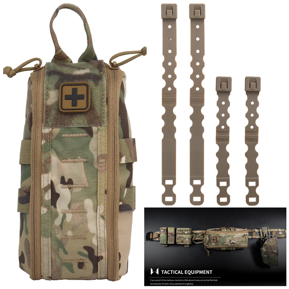 First Aid Bag Kit - Campingowa apteczka MOLLE saszetka na pasek