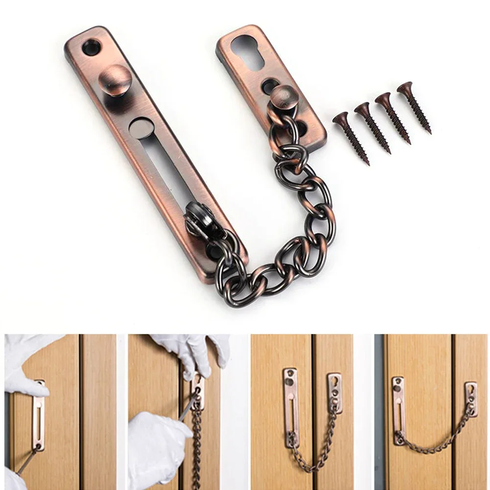 Security Chain Door - Łańcuch do drzwi z zamkiem Łańcuch