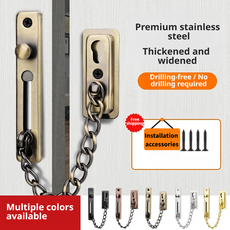Security Chain Door - Zabezpieczenie do drzwi ze stali nierdzewnej,