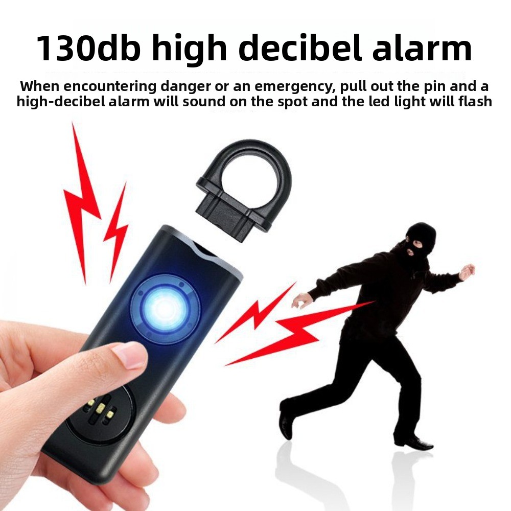 Osobisty alarm dźwiękowy 130 d – Personal Alarm Keychain recenzja i cena