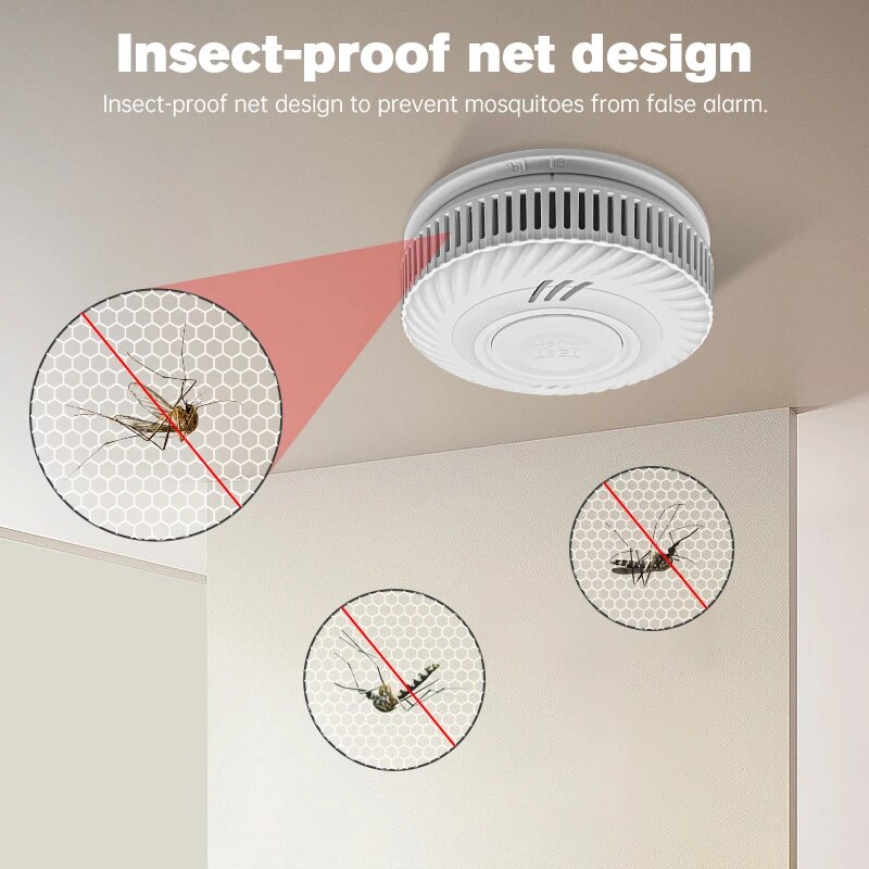 1 szt. Czujka dymu ostrzeżenie – Smoke Detector Interconnected recenzja i cena