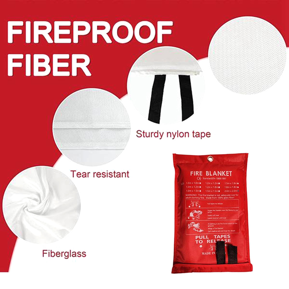 AED2-Koc przeciwpożarowy, koc  – Fire Blanket Kitchen recenzja i cena