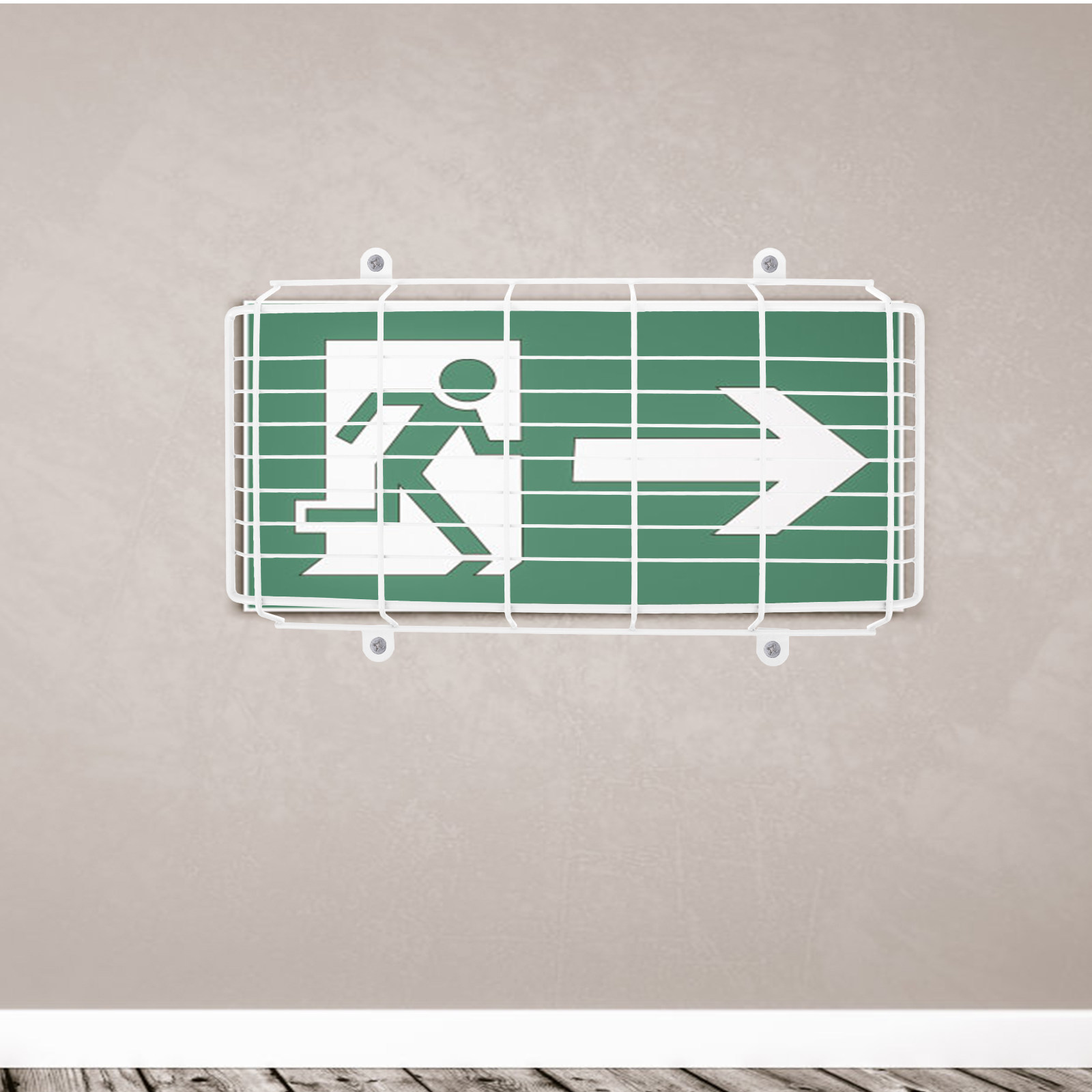 Metalowa osłona ochronna na św – Emergency Exit Sign recenzja i cena